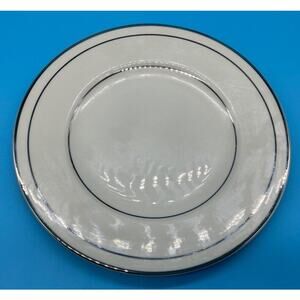 Vintage Syracuse China COLUMBIA Old Ivory Silver PLATINUM Salad Plate 8" USA